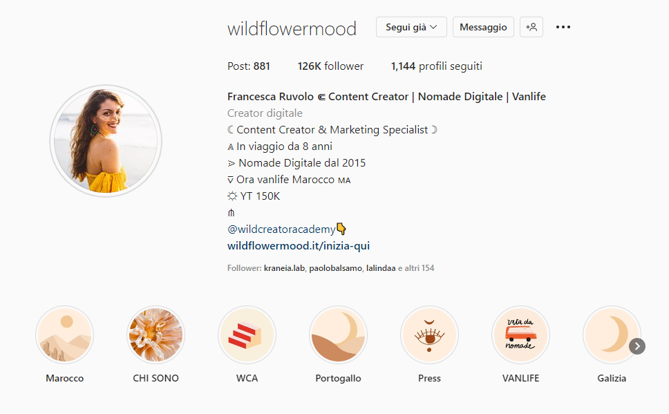 profilo-instagram-wildflowermood