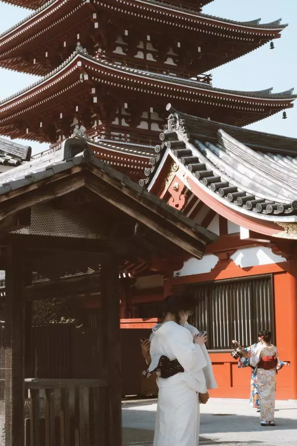 i templi di Tokyo
